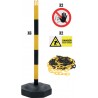 Kit de Balisage Sécurisé pour Interventions sur Véhicules Hybrides et Électriques - Sécurité Avancée