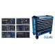 Servante d’atelier King Tony SQUAD XL D+ 7 tiroirs avec 385 outils