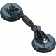 Ventouse Double Articulée 117mm - Capacité de Levage 30kg pour Pare-brises et Vitrages