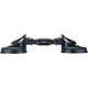 Ventouse double articulée - Diamètre 117mm 30kg