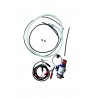 Kit de Vidange Huile Réversible 12V - Pompe Auto-Amorçante, Débit 5,5 L/Min, Sondes Ø6/8mm, Câble 3m