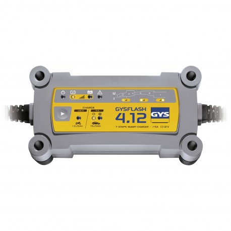 Chargeur de batterie 12V GYSFLASH 4.12 - VNEQUIPEMENT