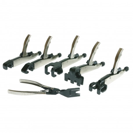 Lot de 6 pinces spéciales carrosserie GYS - VNEQUIPEMENT