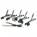 Lot de 6 pinces spéciales carrosserie