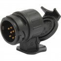Adaptateur 12V en PVC, 13 plots mâles - 7 plots femelles