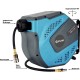 Enrouleur pneumatique automatique STILKER 51322 avec tuyau hybride 20 m + 1 m et support pivotant