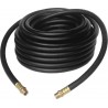 Tuyau d'air comprimé caoutchouc - Raccords mâles 3/8" 15 bar 10x17mm 15m