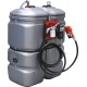 Cuve de stockage gasoil PEHD DP 750 litres avec pompe
