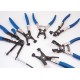 Coffret de pinces et tournevis pour colliers - 11 pièces