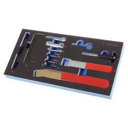 Kit de calage moteur essence et diesel AUDI, VOLKSWAGEN GROUP, SEAT, SKODA (chaine et courroie) - King Tony - 9AT1012