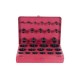 Coffret de 382 joints toriques O-ring en caoutchouc