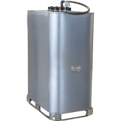 Cuve de stockage galvanisée DP 1000 litres pré-équipée