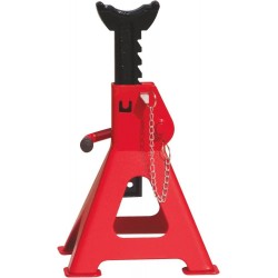 Paire de chandelle 3 tonnes 315/430mm - Double sécurité - Crémaillère et goupille Drakkar equipement