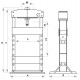 Presse hydraulique d’atelier 30 tonnes avec vérin coulissant – Drakkar Équipement