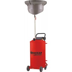 Vidangeur d'huile mobile par gravité 80L