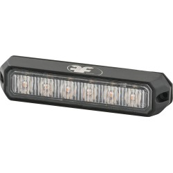 Feu de pénétration 6 LED 12/24V orange