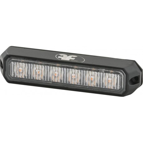 Feu de pénétration 6 LED 12/24V orange