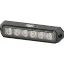 Feu de pénétration 6 LED 12/24V orange