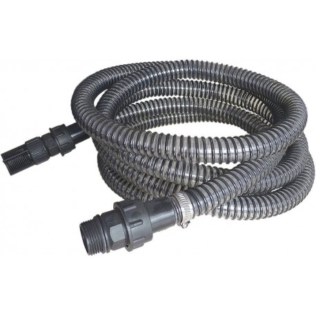 Tuyau d'aspiration 25mm avec raccords - 4m - avec crépine
