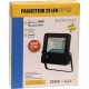 Projecteur LED SMD format moyen 20W extra-plat