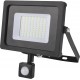Projecteur LED SMD extra-plat 30W avec détecteur radar - grand format