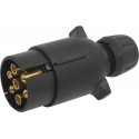 Fiche mâle ABS - coque 7 plots