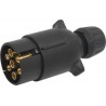 Fiche mâle ABS - coque 7 plots