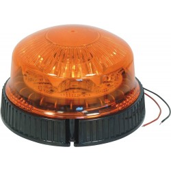 Gyrophare LED rotatif à fixer - 10 à 30V - Homologué R65-R10 - 17055