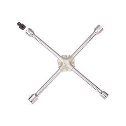 Clé en croix métrique avec adaptateur de carré conducteur 1/2" - King Tony