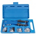 Coffret de pince à riveter avec rivets - 121 pièces