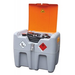 Cuve de ravitaillement gasoil 210L 12V 40L/min avec capot - 08034