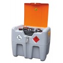 Cuve de ravitaillement 210L gasoil 12V 40L/min avec capot