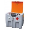 Cuve de ravitaillement 210L gasoil 12V 40L/min avec capot