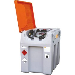 Cuve de ravitaillement gasoil 600L 12V 45l/min avec capot 08038