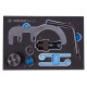 Kit de calage moteur diesel double arbre à cames BMW (chaine) - King Tony - 9AT2107