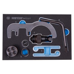 Kit de calage moteur diesel double arbre à cames BMW (chaine) - King Tony - 9AT2107E