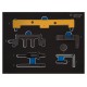 Kit de calage moteur essence double arbre à cames BMW (chaine) - King Tony - 9AT1008
