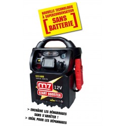 Booster de démarrage 12V à super-condensateur