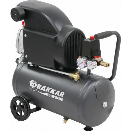 Compresseur coaxial 24L 8 bar 2CV