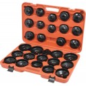 Coffret de 30 Cloches pour Filtre à Huile - Multi-Marques, 65 à 108mm, Garantie 3 Ans