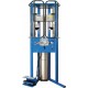 Compresseur de Ressorts d'Amortisseurs Pneumatique 2,5T - SAA Auto-Adaptif, Course 330mm, Sécurité CE