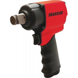 Clé à choc pneumatique compacte 3/4" 1258Nm - Drakkar Equipement