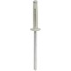Lot de 250 Rivets blanc 4x18mm - Spécial plaque d'immatriculation