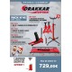 Pack atelier N°46 chandelle + chariot de visite + cric rouleur 3T + cric de fosse 500kg + baladeuse