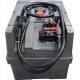 Cuve de ravitaillement gasoil 200l avec pompe 12V, 40L/min - 08612
