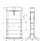 Presse d'atelier pneumatique 40 Tonnes