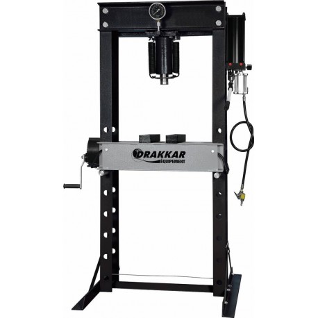 Presse hydraulique 40 tonnes manuelle et pneumatique – Drakkar