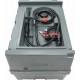 Cuve de ravitaillement gasoil PE 450L avec kit pompe à gasoil 12V 40 l/min et pistolet manuel