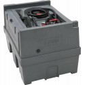 Cuve de ravitaillement gasoil PE 450L avec kit pompe à gasoil 12V 40 l/min et pistolet manuel