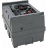 Cuve de ravitaillement gasoil PE 450L avec kit pompe à gasoil 12V 40 l/min et pistolet manuel
